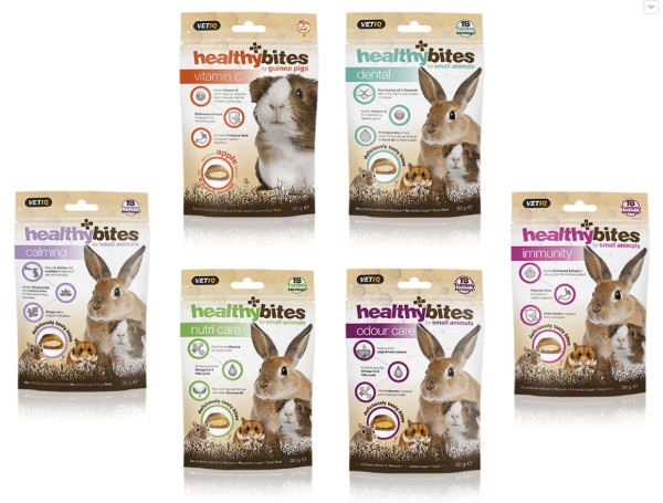 Healthy Bites Range for Small Pets - Mark + Chappell